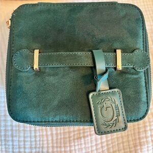 Green Suede Women's Bag